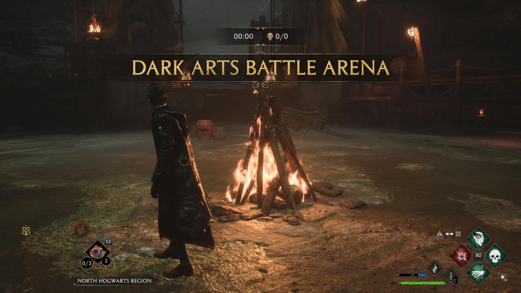 Dark arts battle arena