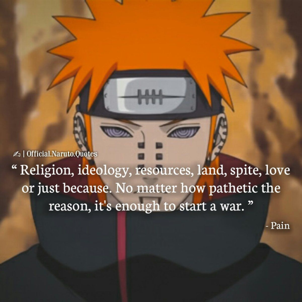 Naruto Pain Quote