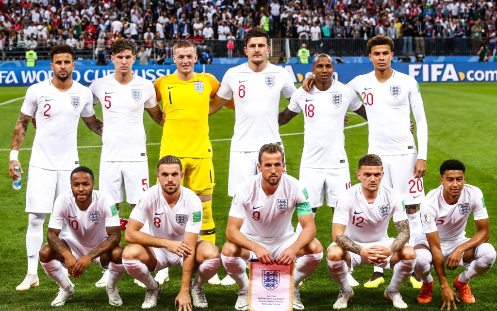 The English football team