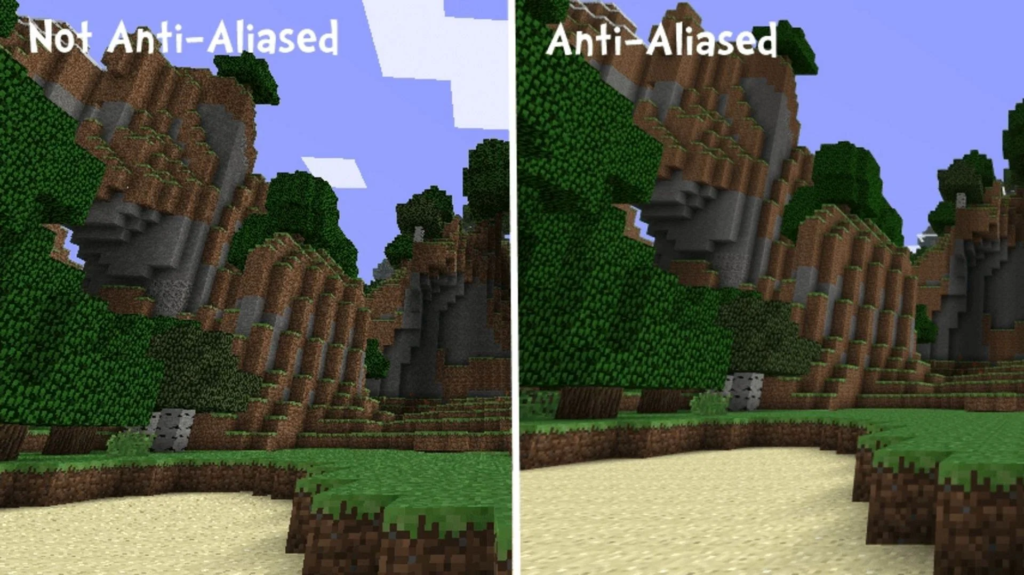 Minecraft Anti Aliasing