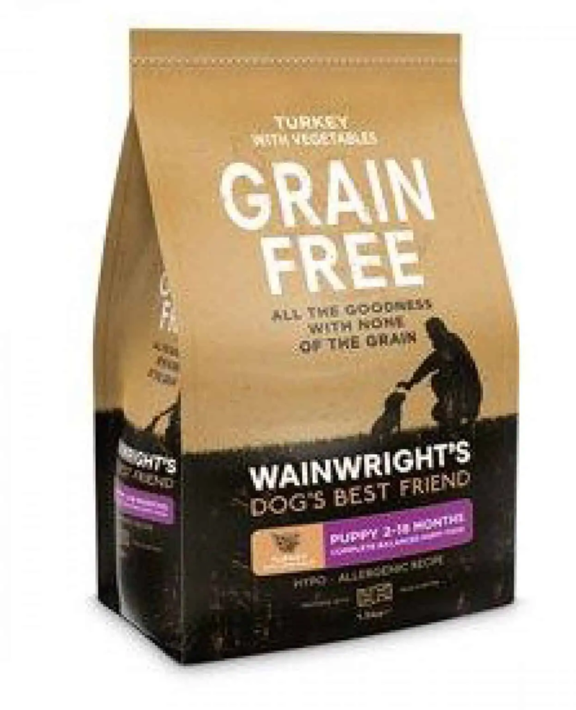 wainwrights puppy food