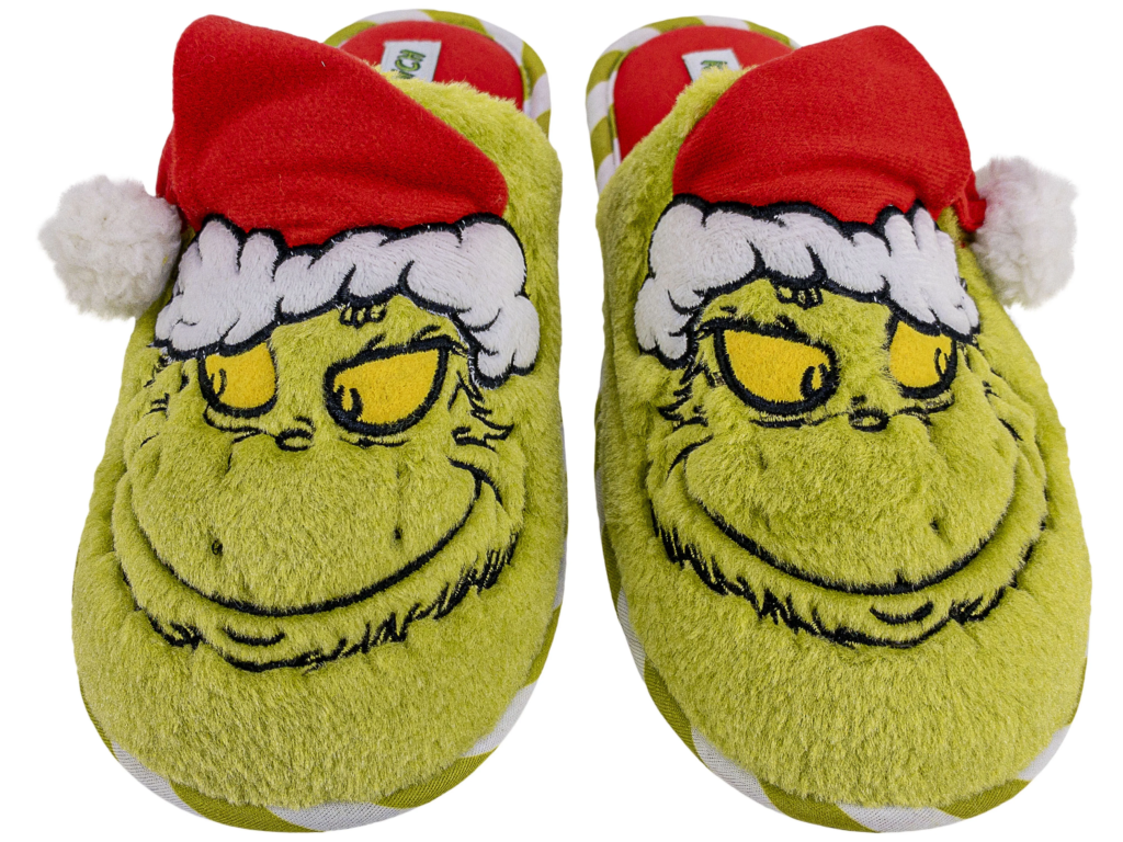 grinch slippers