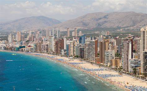 old town benidorm spain